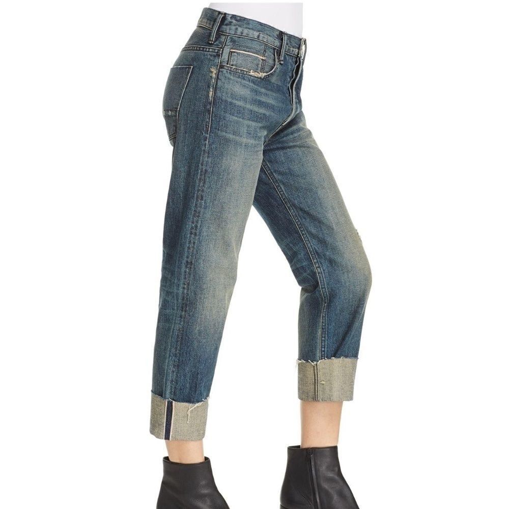 Vince | Union Cuffed Slouch Jeans - Picture 3 of 5